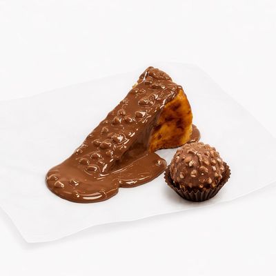 Ferrero Rocher San Sebastián Cheesecake