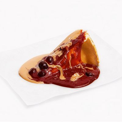 Chocolate Berries San Sebastián Cheesecake Sugar Free