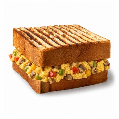 Veggie Eggs Sandwich