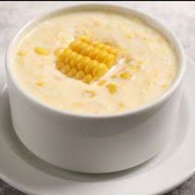 شوربة دجاج بالذرة الحلوة