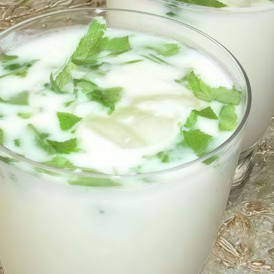 لبن نعناع