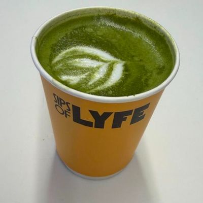 Matcha Almond milk