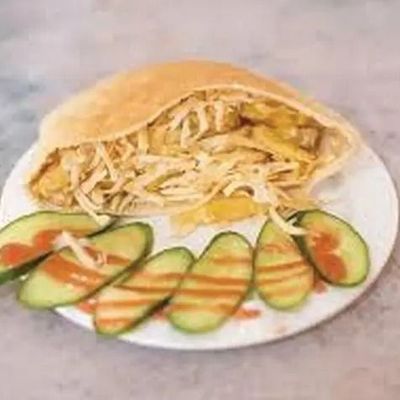 Fries With Roumi Cheese Sandwich