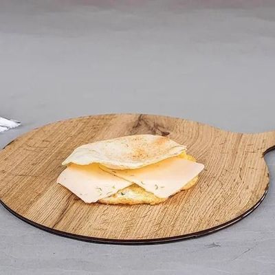 Cheddar Omelette Sandwich