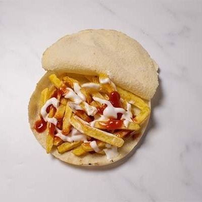 Potato Ketchup Mayo Sandwich