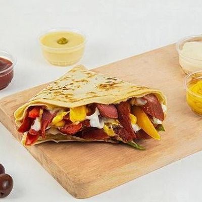 Hot Dog Crepe