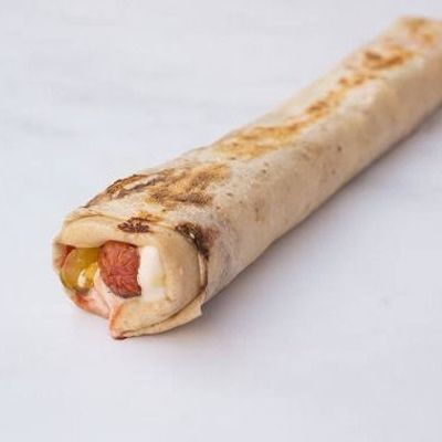 American Syrian Hot Dog Sandwich