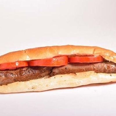 Sausage sandwich