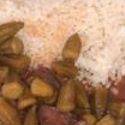 بامية مع ربع صدر دجاج