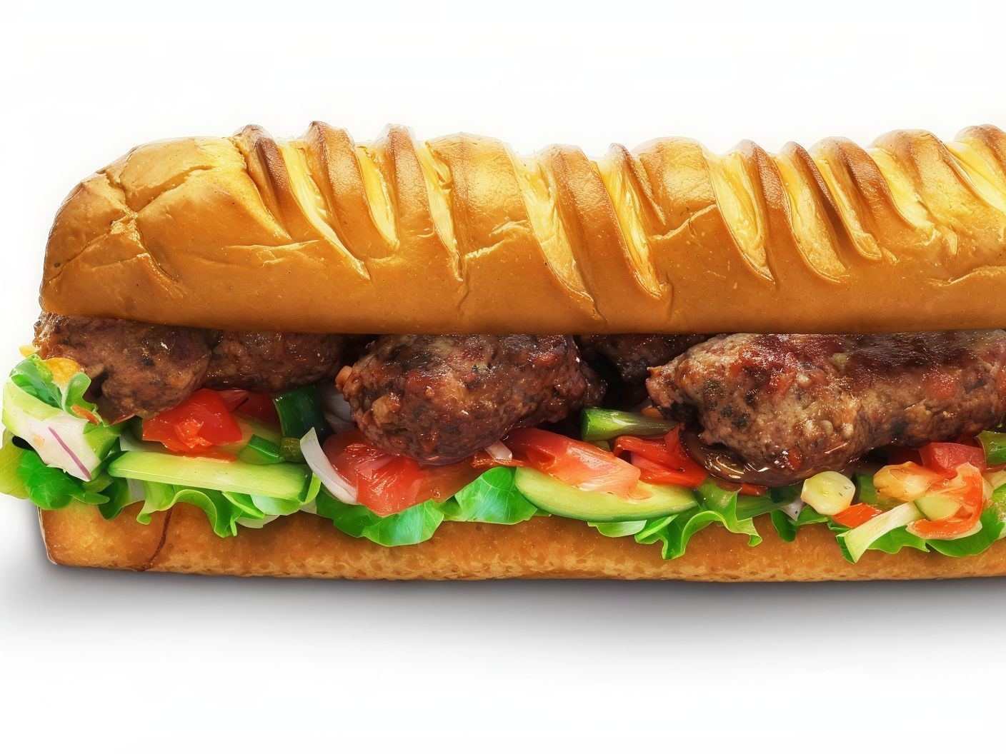 Grilled Kofta Sandwich