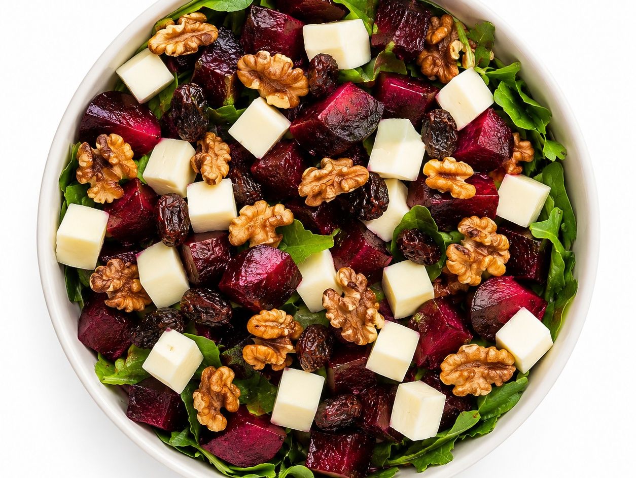 Halloumi Beetroot Salad