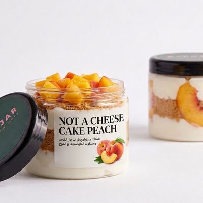 Peach No-Bake Cheesecake
