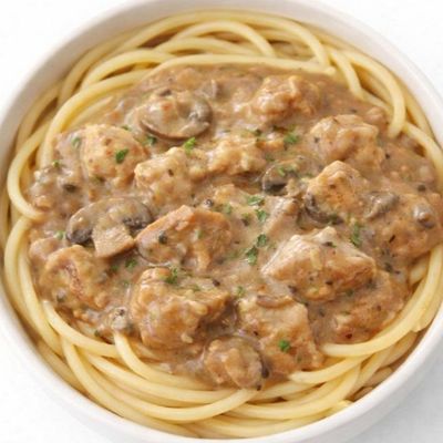 Chicken Brown Mushroom Pasta