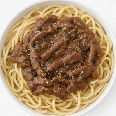 Beef Pepper Sauce Pasta (Spicy)