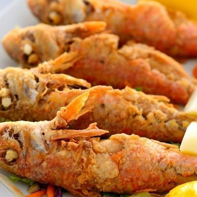 Fried Local Red Mullet