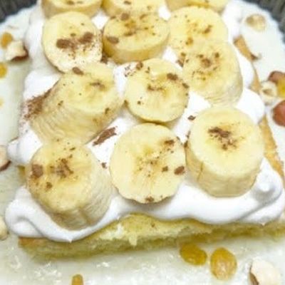 Qashtota Rice Pudding with Banana
