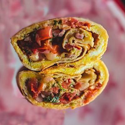 بوريتو الفاصوليا والجبن