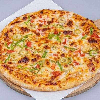 Mushroom Oriental Pizza