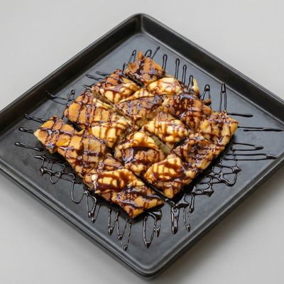 With chocolate