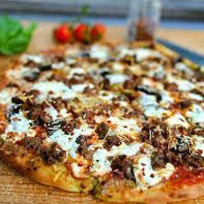 Baladi Sausage Italian Pizza