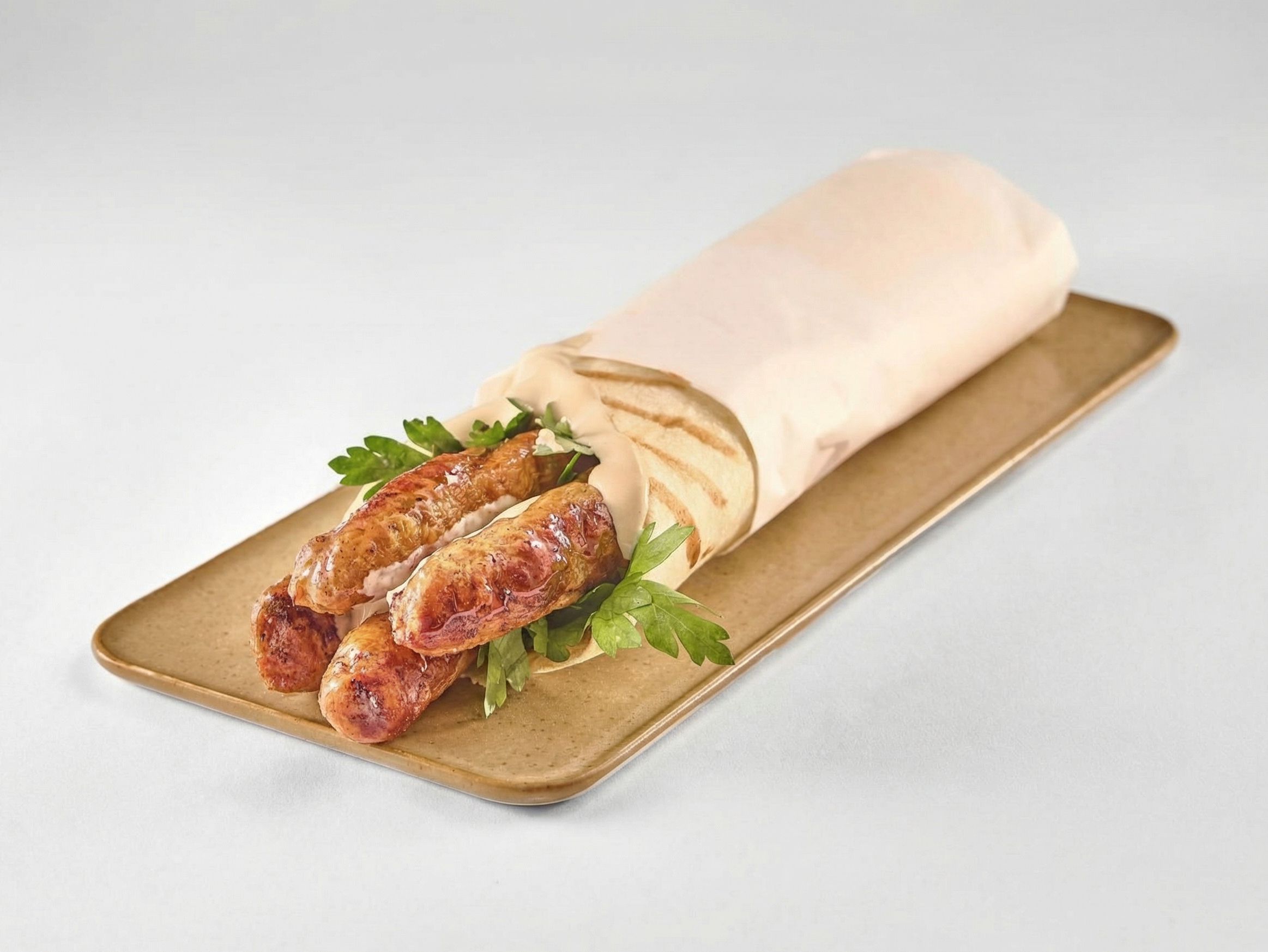 Oriental Sausage Sandwich Combo