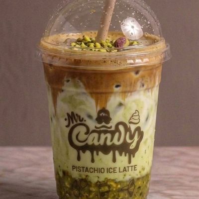 Iced Pistachio Latte