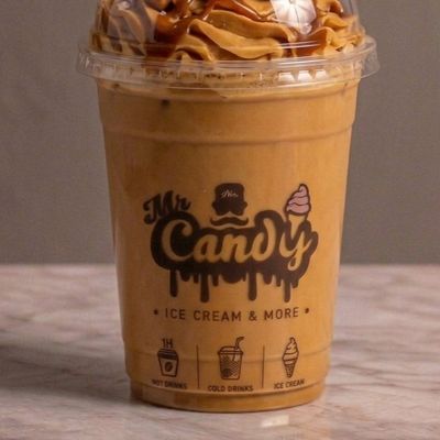 Salted Caramel Iced Latte