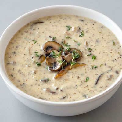 شوربة كريمة الفطر