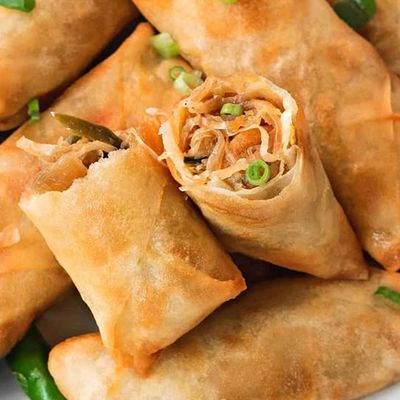 رولات الربيع بالخضار