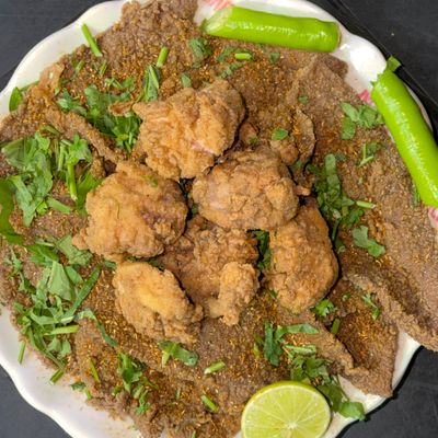 Half kilo brain and liver