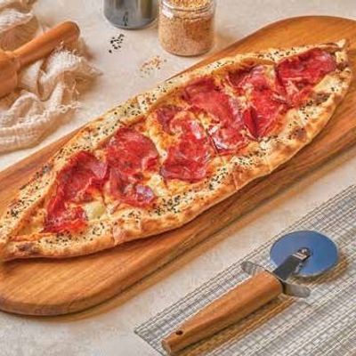 Pide With Pastirma And Cheese