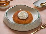 Kunafa with whipped cream