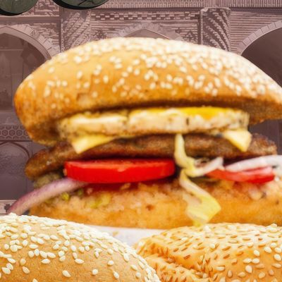 Sheikh Al Balad Burger With Eggs