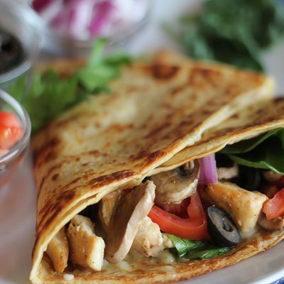 Chicken Fajita Crepe