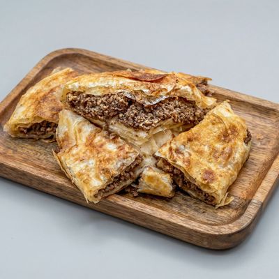 Tray Of Rokak With Meat