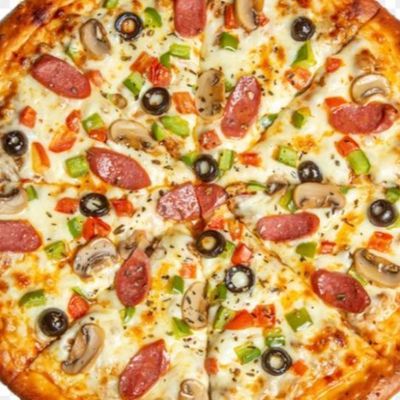 Salami Pizza