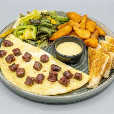 Omelette Sausage
