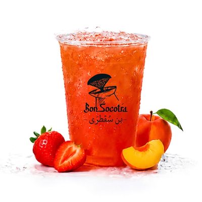 Strawberry Peach Ice Tea