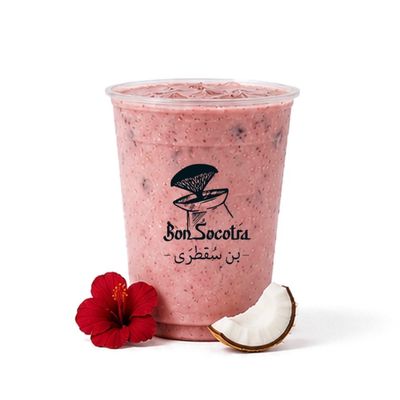 Hibiscus Coconut Cooler drink