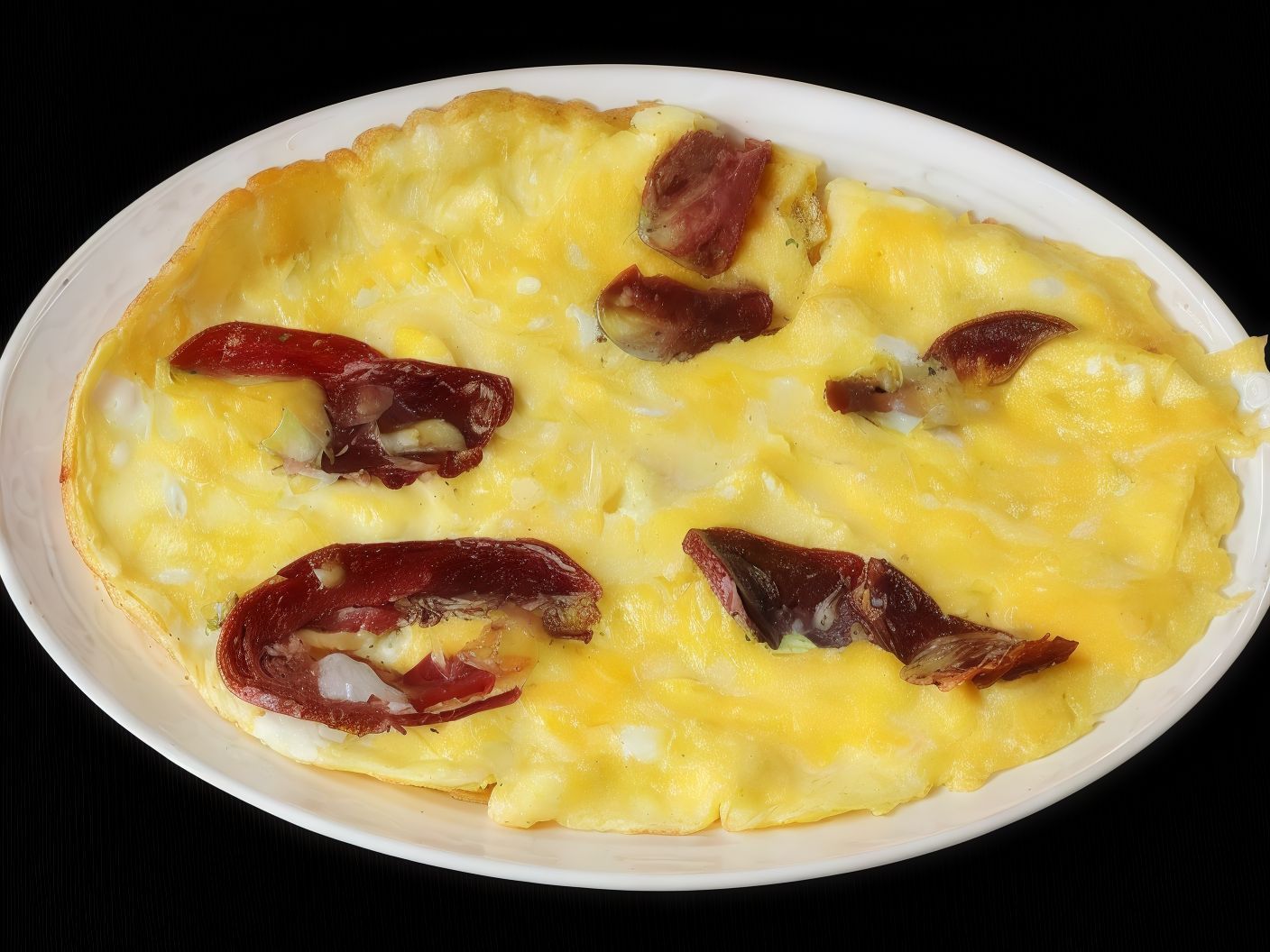Pastrami omelet