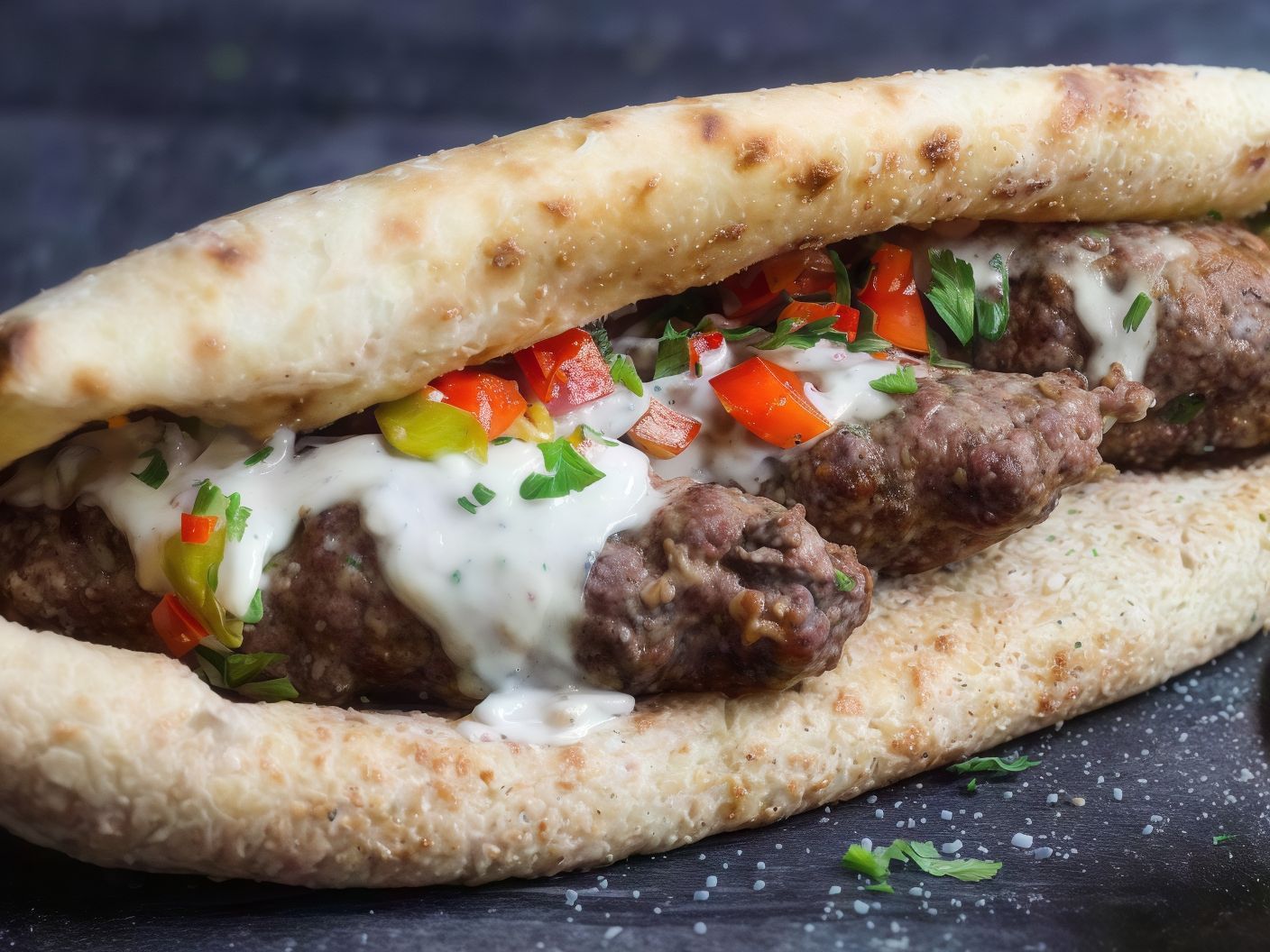 Kofta sandwich