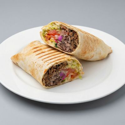 Syrian kofta sandwich