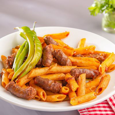 Sausages Pasta