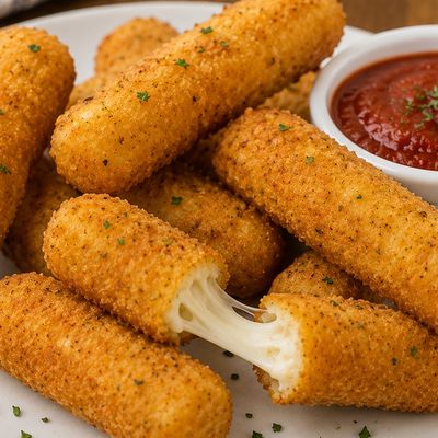 Paneed Mozzarella
