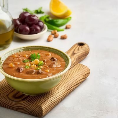 فول مع زيتون صوفرة