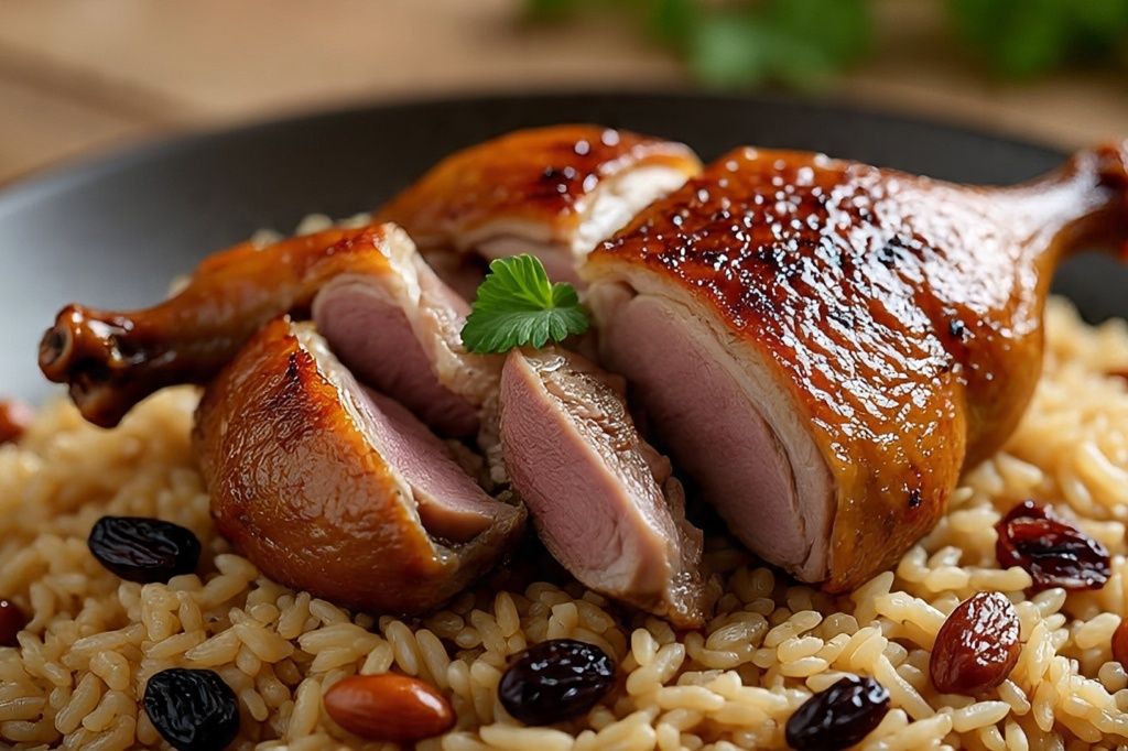 Quarter Baladi Duck with Khalta Rice Meal