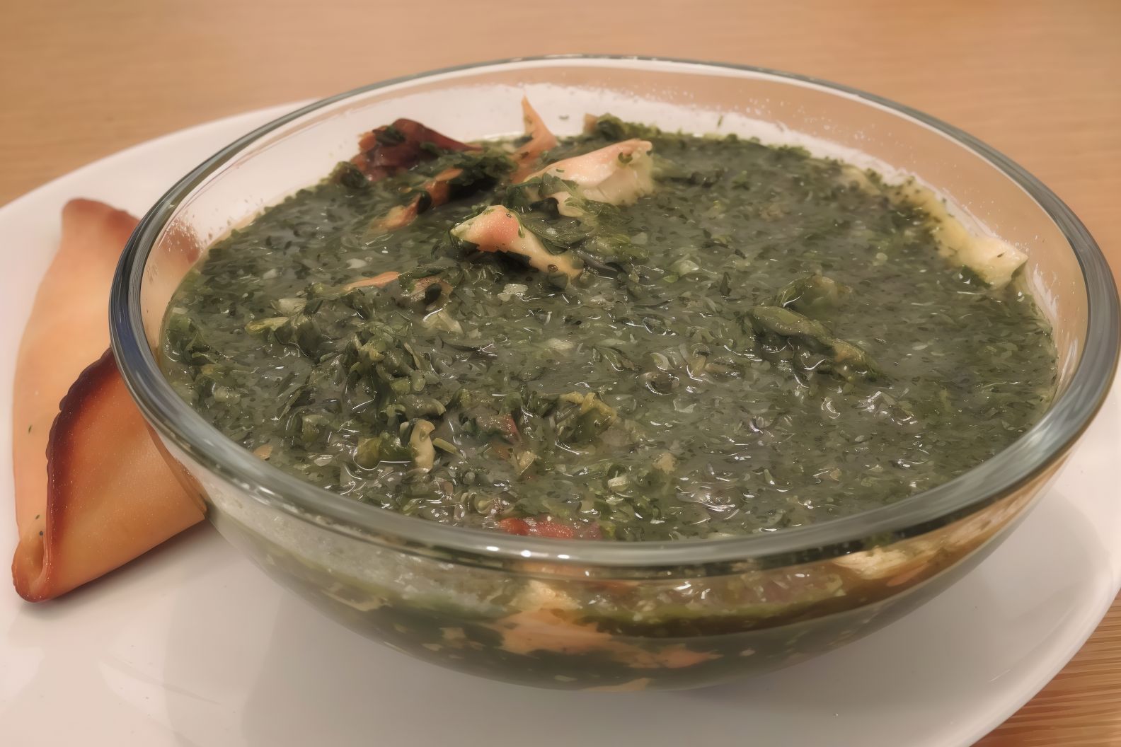 Half Rabbit Meal with Molokhia