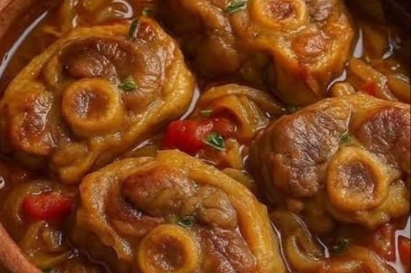 Tajine Oxtail with Onion