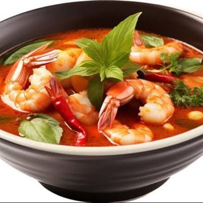 Tom Yum Shrimp Soub