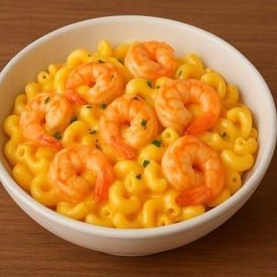Mac And Cheese With Shrimp